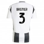 Günstige Fußballtrikots Juventus Bremer 3 Heimtrikot 2024-25 Kurzarm
